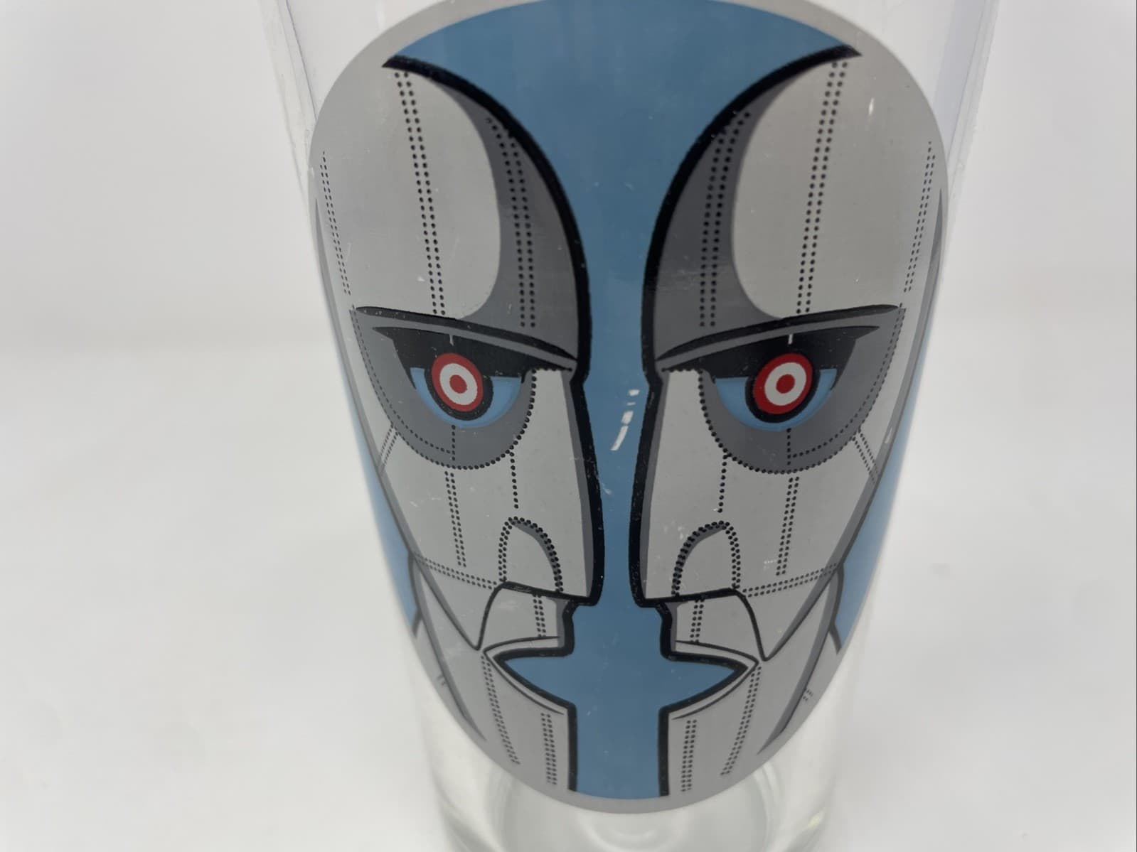 Pink Floyd Rock N’ Roll Pint 16 oz. Tall Glass 6” 2007 — Goodbye Bell Art 4