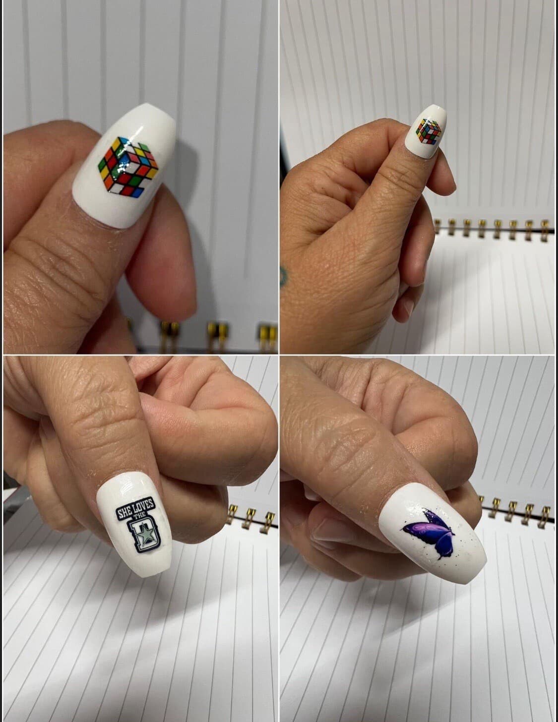 LA Dodgers Baseball Waterslide Nail Art Decals Set Of 50 Instructions 3