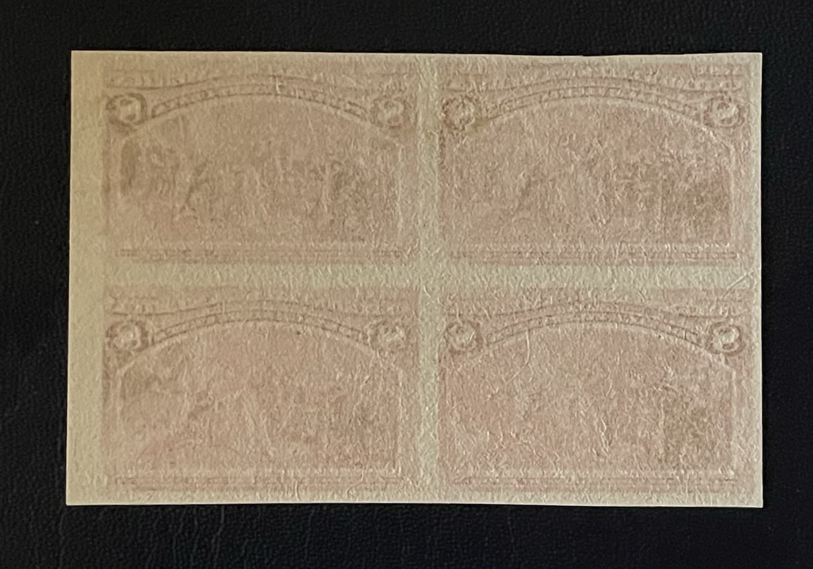 TangStamps: US Stamp Proof #236P3 On Indian Paper Unused CV $550 2