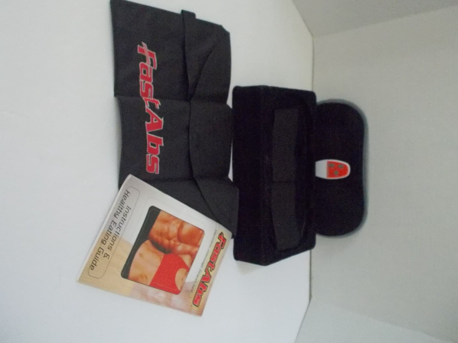 VTG NOS FAST ABS Abdominal Toning Belt w/ Instructions & Eating Guide UNTESTED 2