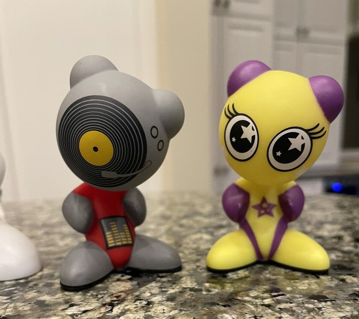 Mattel Radica UB Funkeys Lot of 3 Figures And Docking Station 2