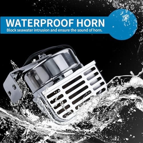  Stainless Steel Low Tone Horn for Boats Low-tone stainless steel horn 5