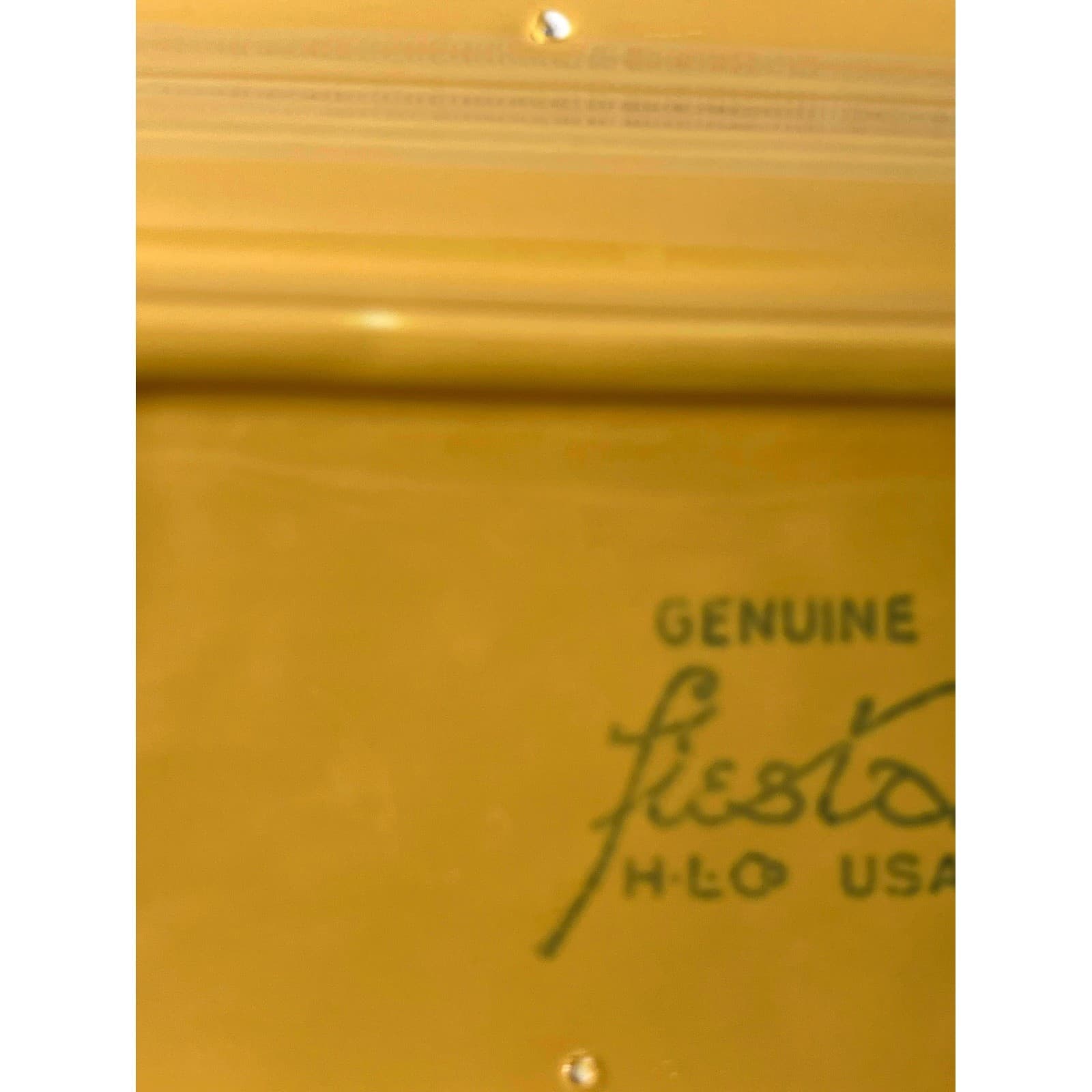 Vintage Fiesta Utility Tray in Original Yellow Homer Laughlin Circa 1938-1946 5