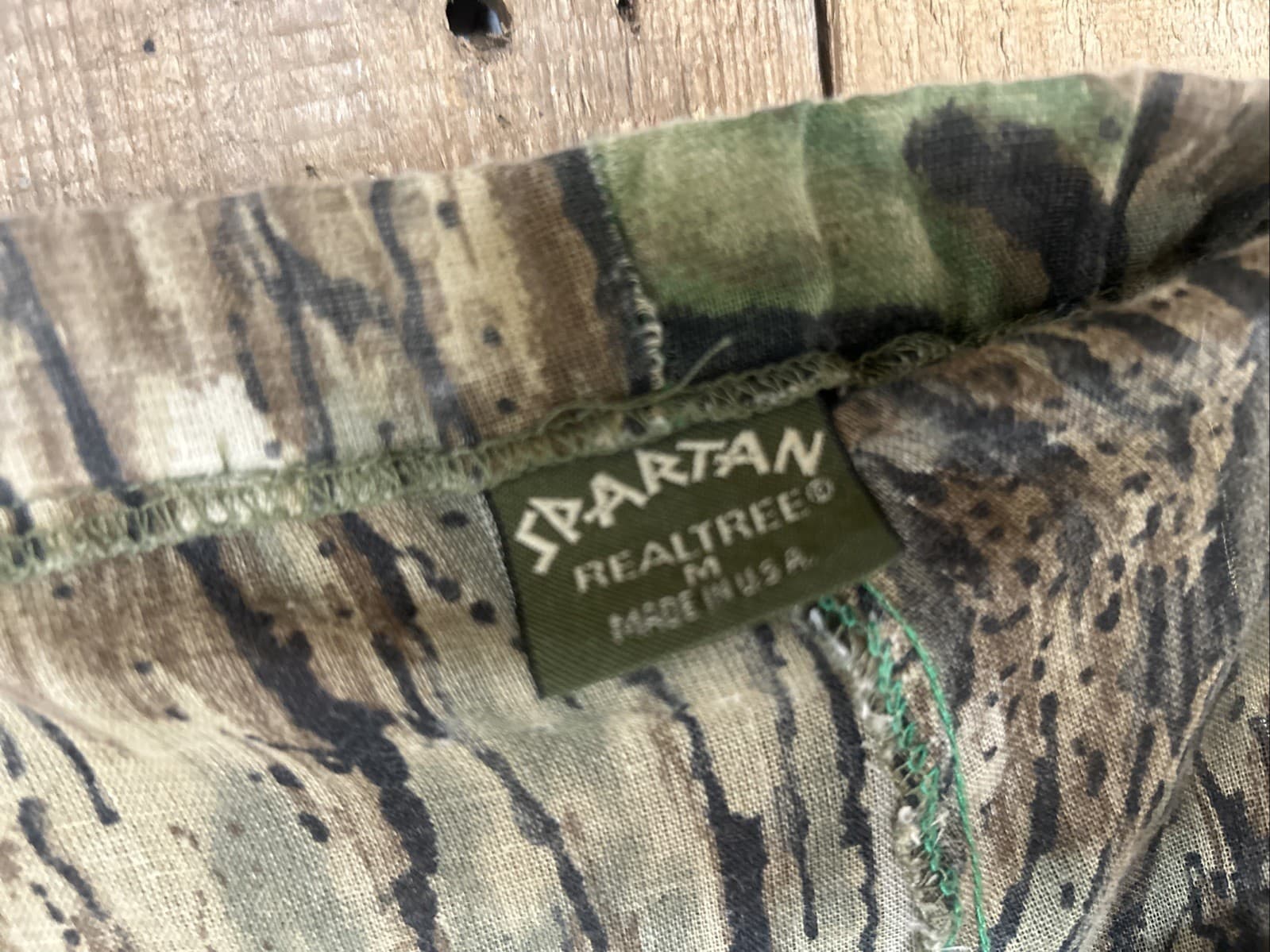 Vintage Spartan Realtree Camo Hunting Jacket & Pants Mask Lightweight USA Medium 6