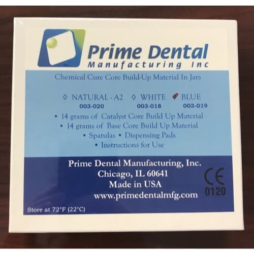 CHEMICAL CURE CORE BUILD-UP COMPOSITE MATERIAL 14 GM CATALYST 14 GM BASE JARS