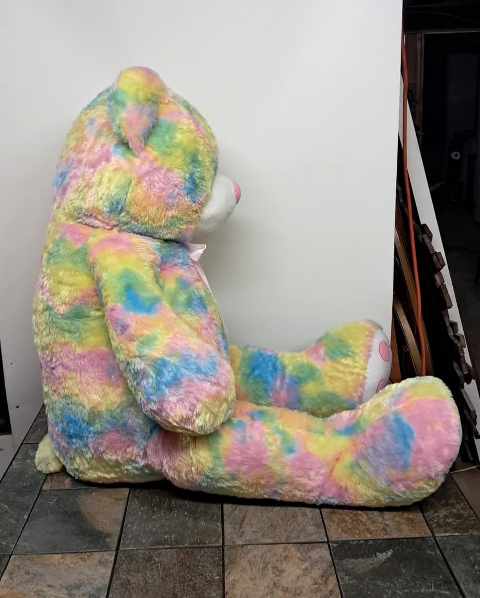 Elco Giant Teddy Bear 5Ft Soft Big Toy Stuffed Multicolor Polyester Fiber 4