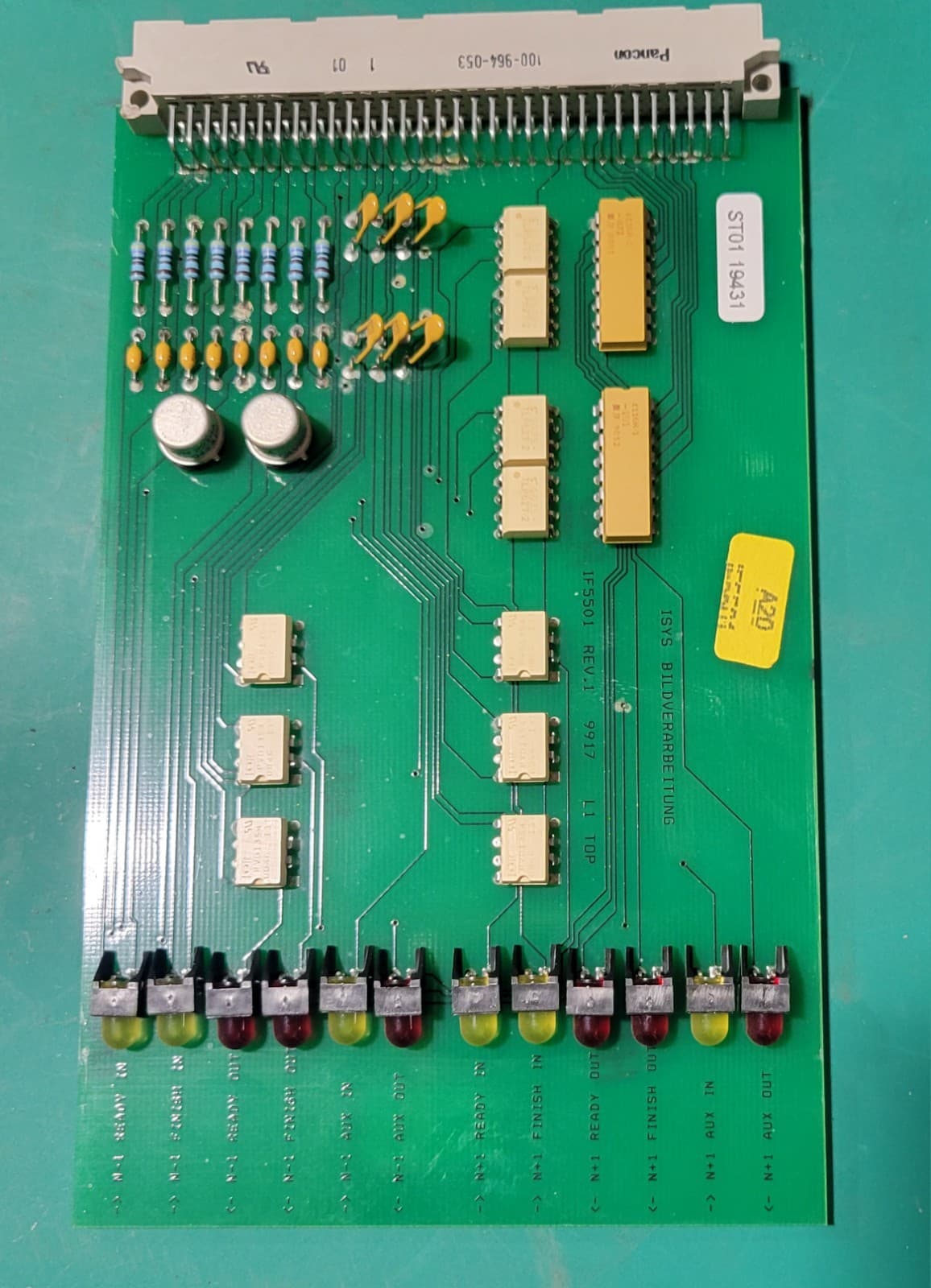 EKRA E5 Solder Paste Screen Printer ISYS BILDVERARBEITUNG IF5501 Board A20