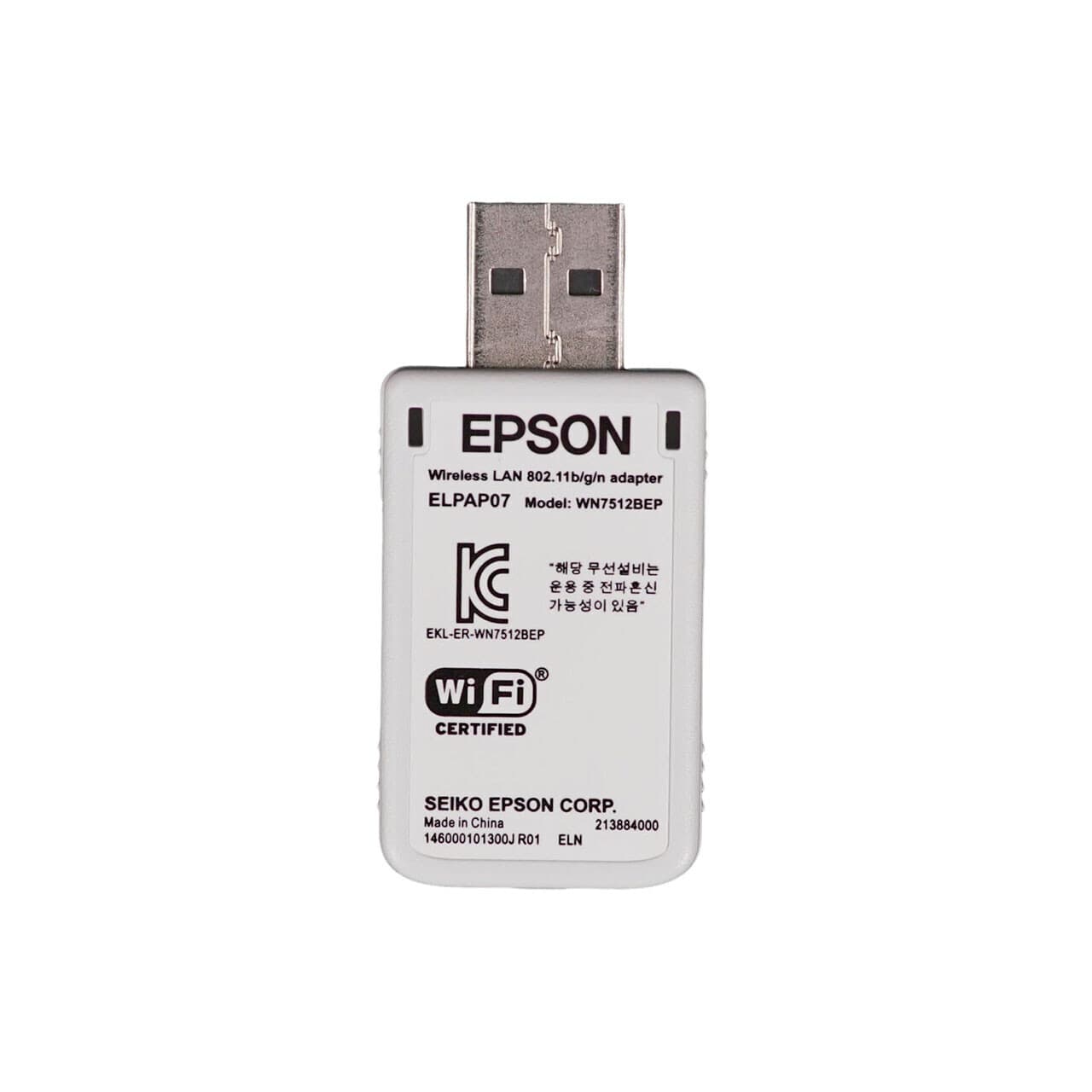 NEW EPSON ELPAP07 V12H418P12 WIRELESS WIFI LAN USB ADAPTER for EPSON Projector 2