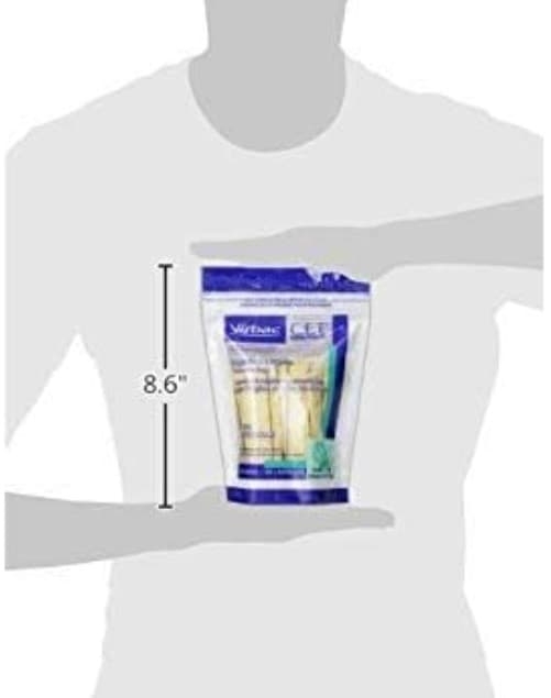 Virbac Enzymatic Oral Chews – 30 Count, Beef Flavor for Small Dog Dental Care 5