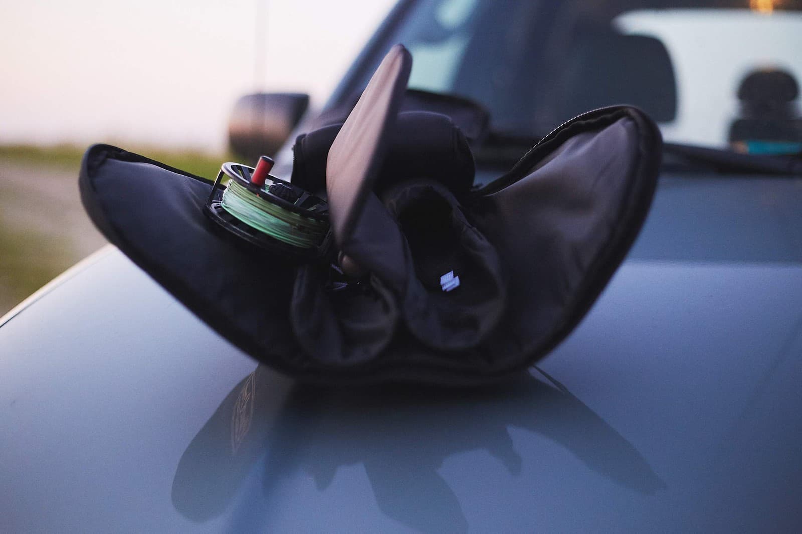 Portable Fly Fishing Dual Rod & Reel Complete Protection Storage Carrying Case 5