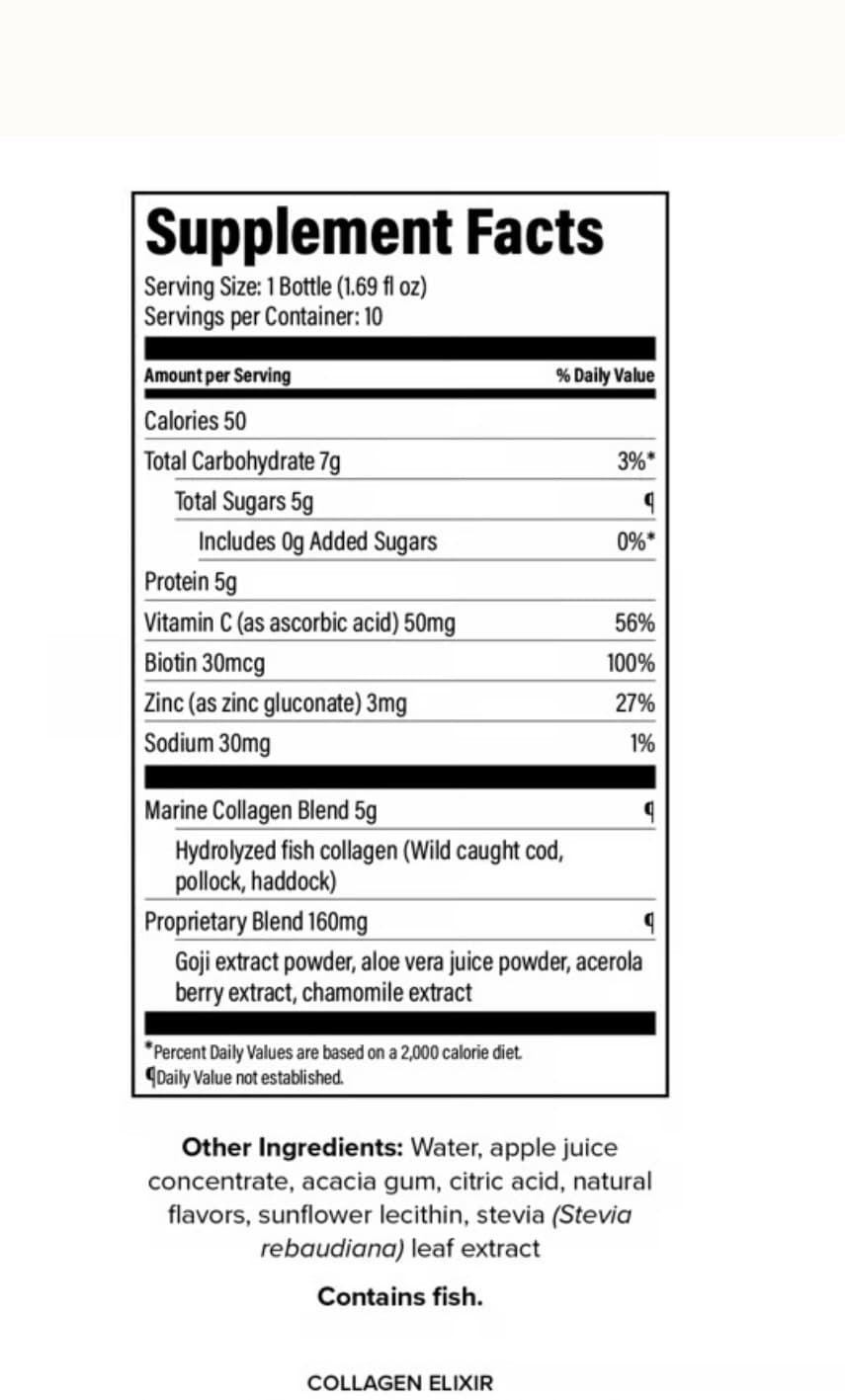 ISAGENIX Collagen Elixir Marine Collagen 10 ct Bottles 1.69 fl oz 4 Boxes 03/26 2