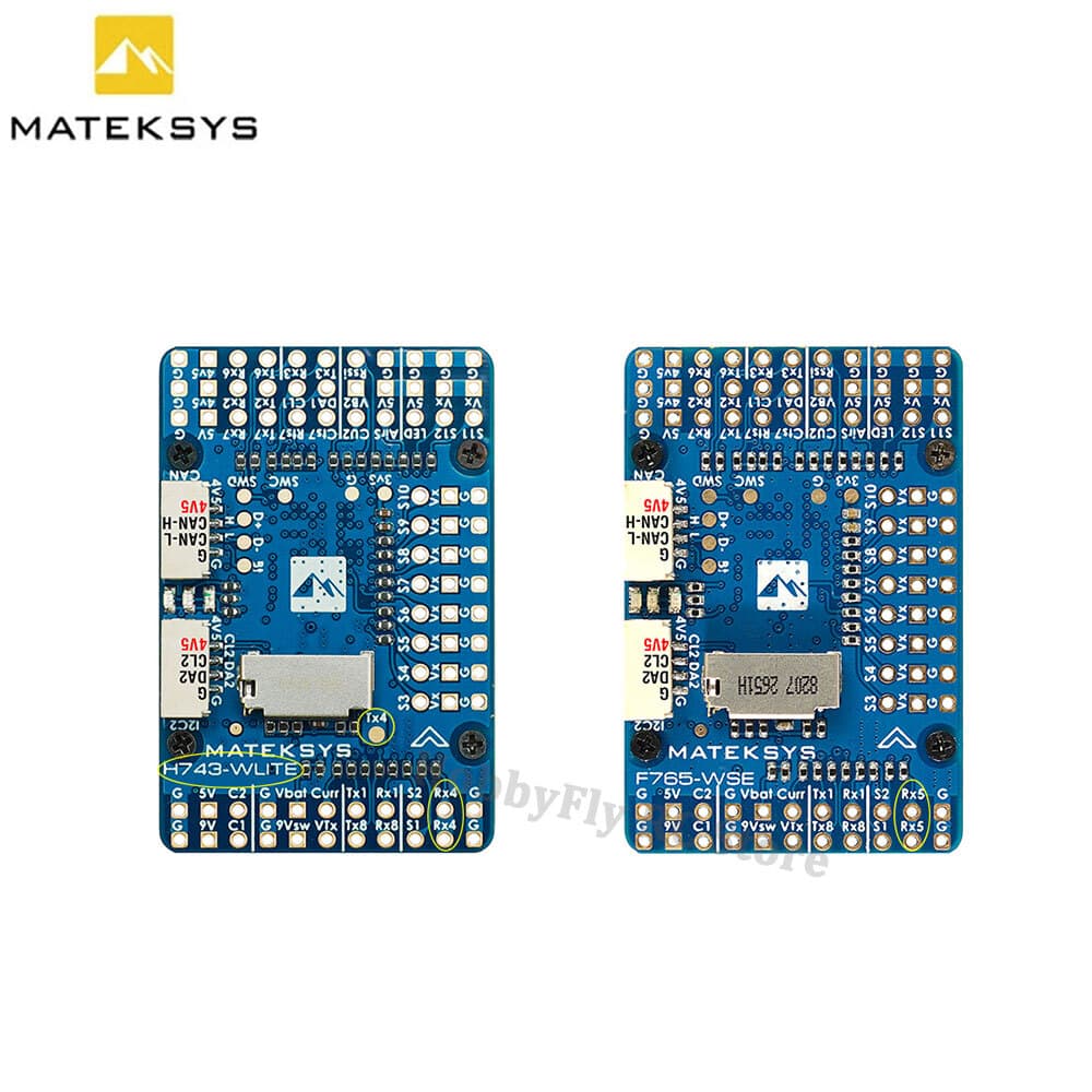 MATEK System H743-WLITE H743-Wing Flight Controller for Drones instead F765-WSE 6