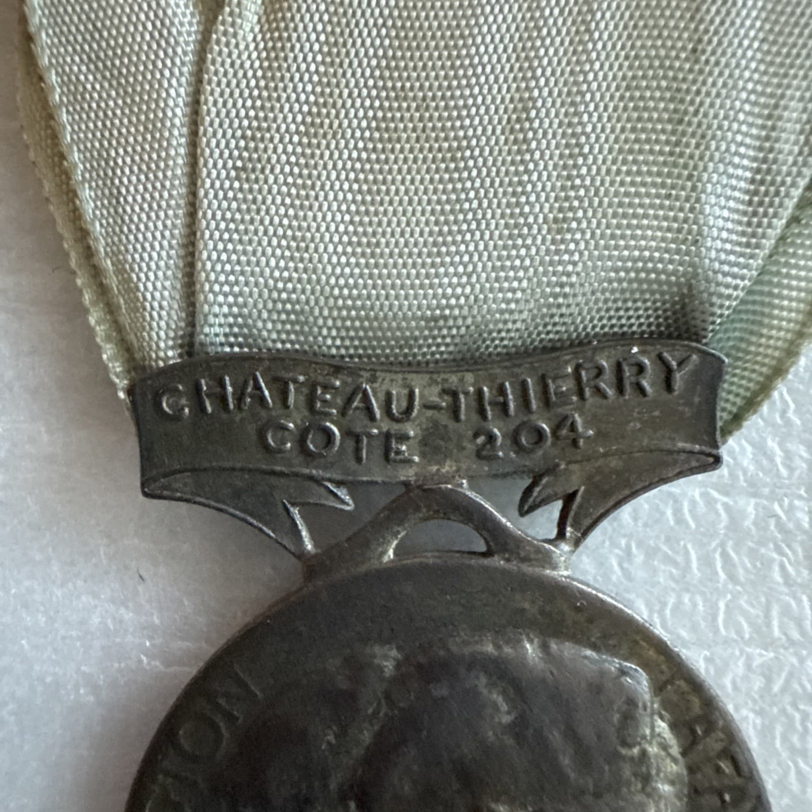 WWI Chateau-Thierry Medal Battle July 18, 1918 Rare 2