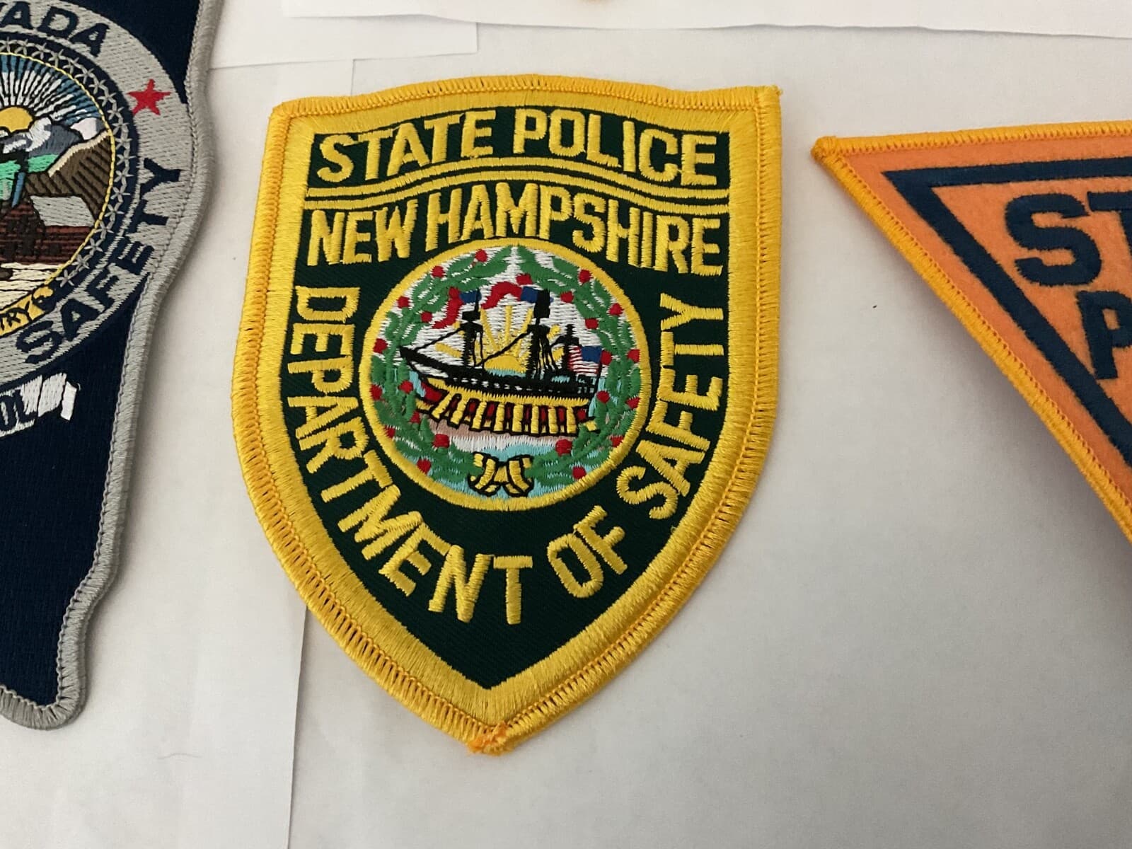 State Law Enforcement patches All different 10 piece set. All new.Full size 3