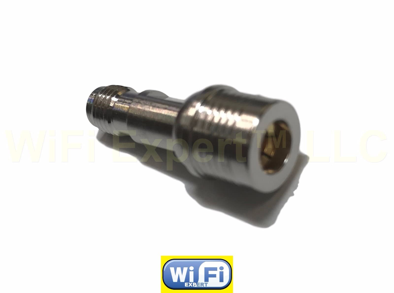 QMA male plug center to SMA female jack center Conversion Adapter RF connector 3