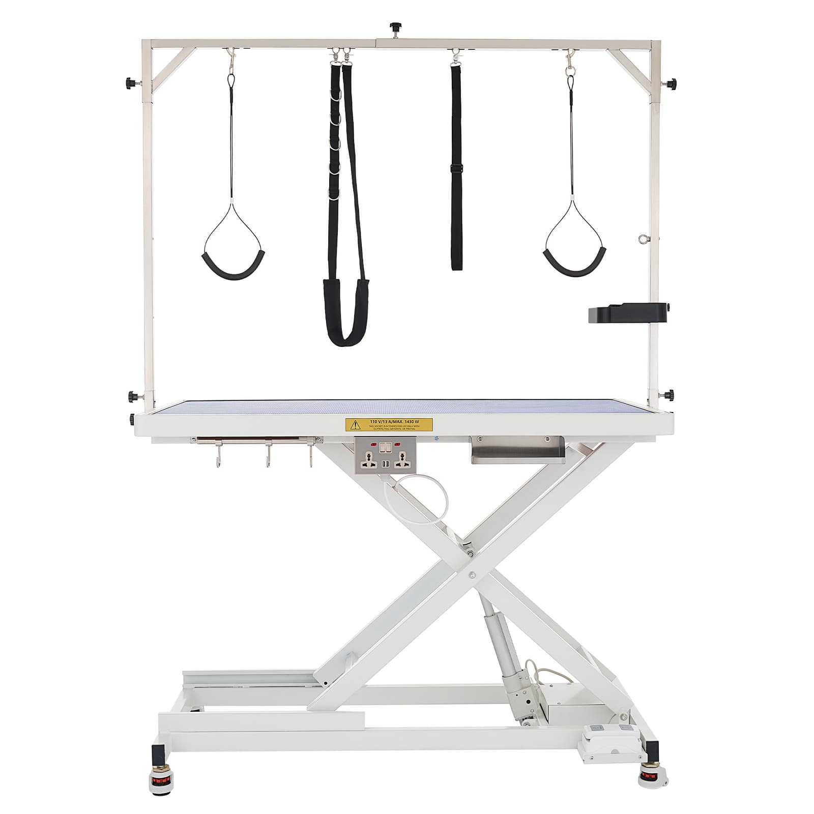 Electric Dog Grooming Table Max 240lb Pet Grooming Station X-Lift Adjustable US