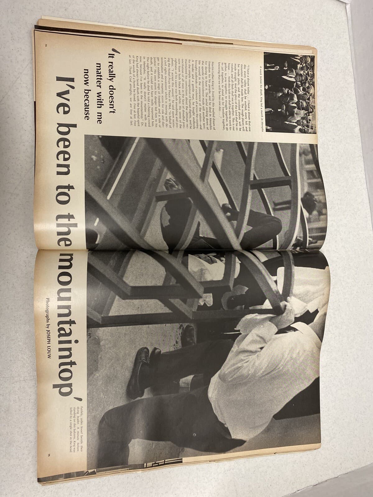 Life Magazine: April 12 1968 - Week of Shock: Martin Luther King 1929-1968 4