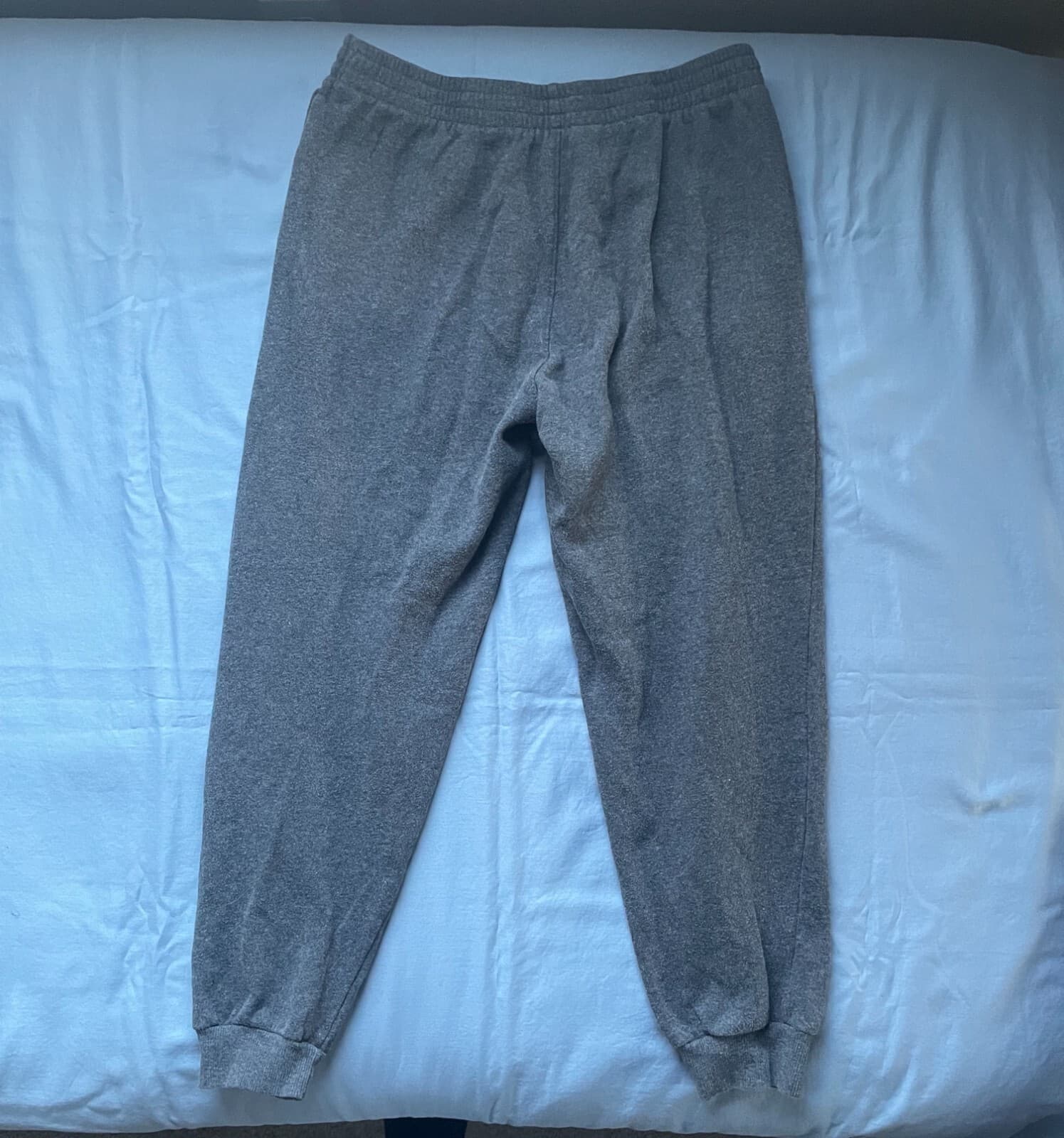 Champion Gray Jogger Sweatpants w/ White Logo Youth Boys Size XL 2