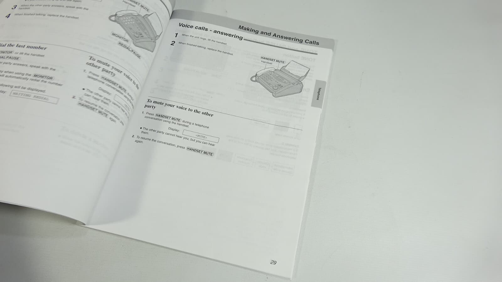 Panasonic Fax Machine KX-FP105 Manual Operating Instructions 3