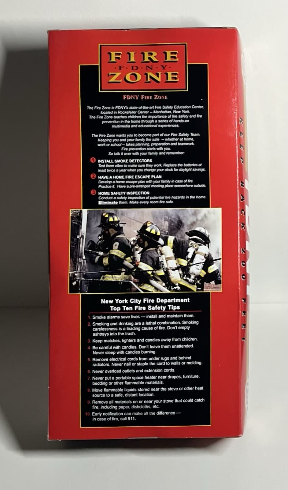 Fire Zone FDNY 12” Firefighter Figure NEW/VHTF 3