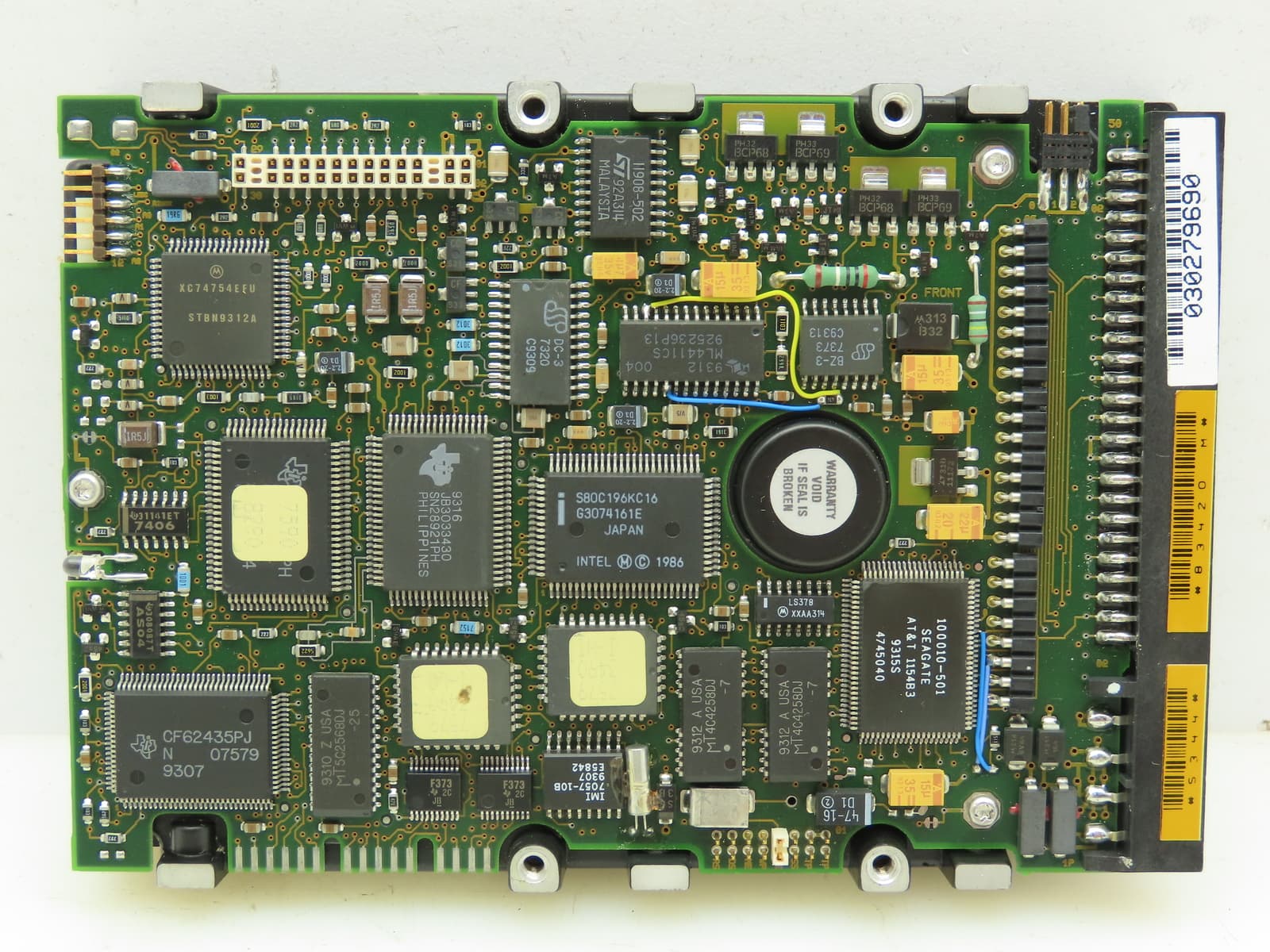 Honeywell ST3600N Seagate Redundant Drive Controller Board SCSI Hard Drive Servo 3