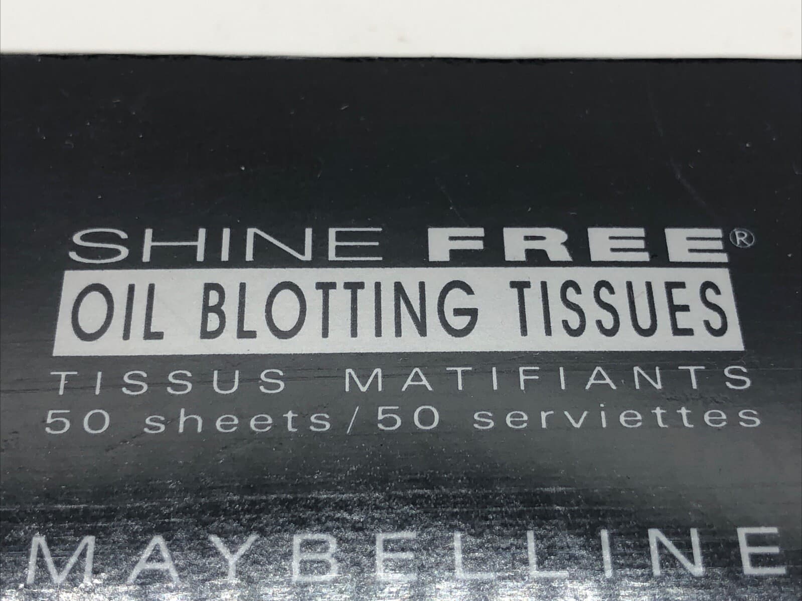 MAYBELLINE Oil Blotting Tissues Papers 50 Sheets In Pack Mattifying Sealed 2