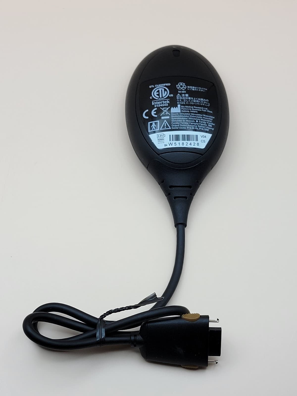 Slendertone BMR Replacement Remote Controller Control Only & Charger 3