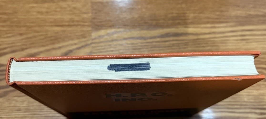 HPC Safe and Vault Manual 6th Printing w/code sheet VG Condition w/pencil notes 3