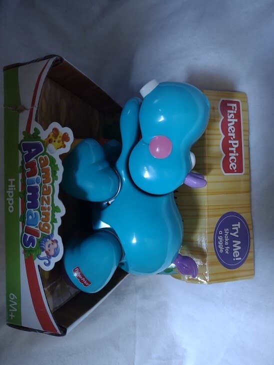 Fisher Price "Amazing Animals" Hippo Brand New Never Been open 2