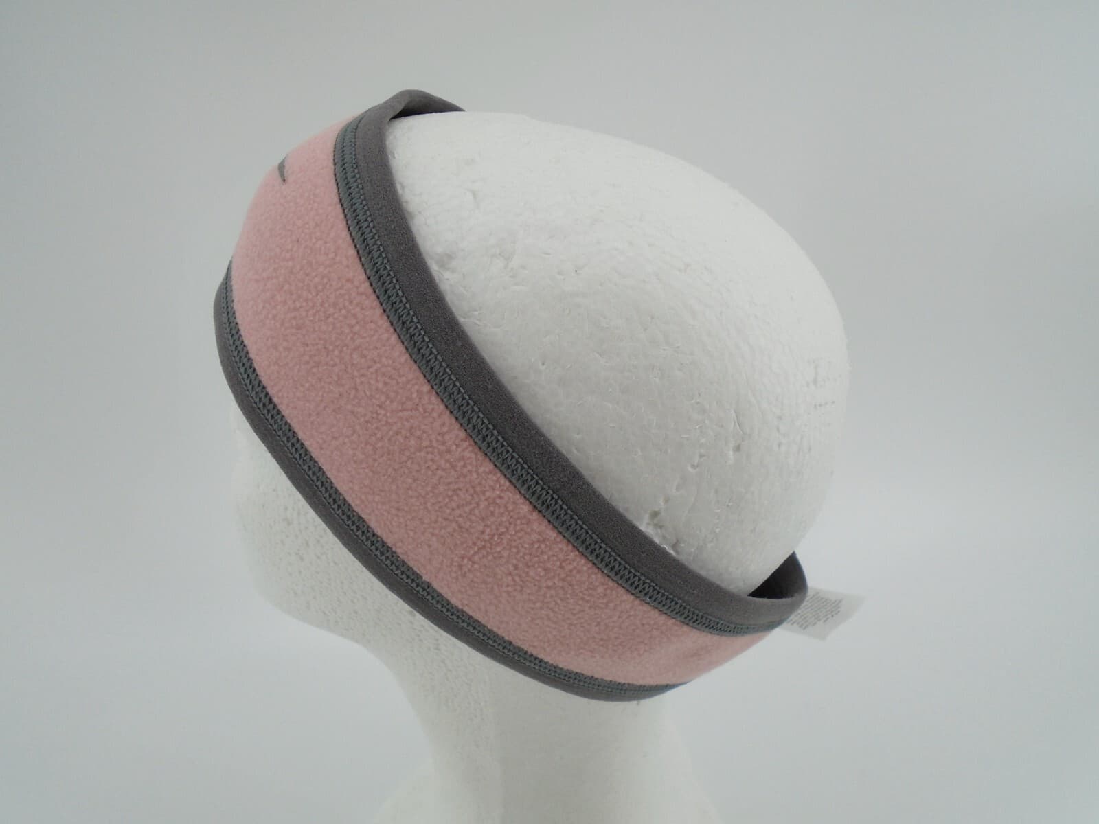 Nike Headband Women's Thermal Running Reversible Grey/Pink/Silver 4