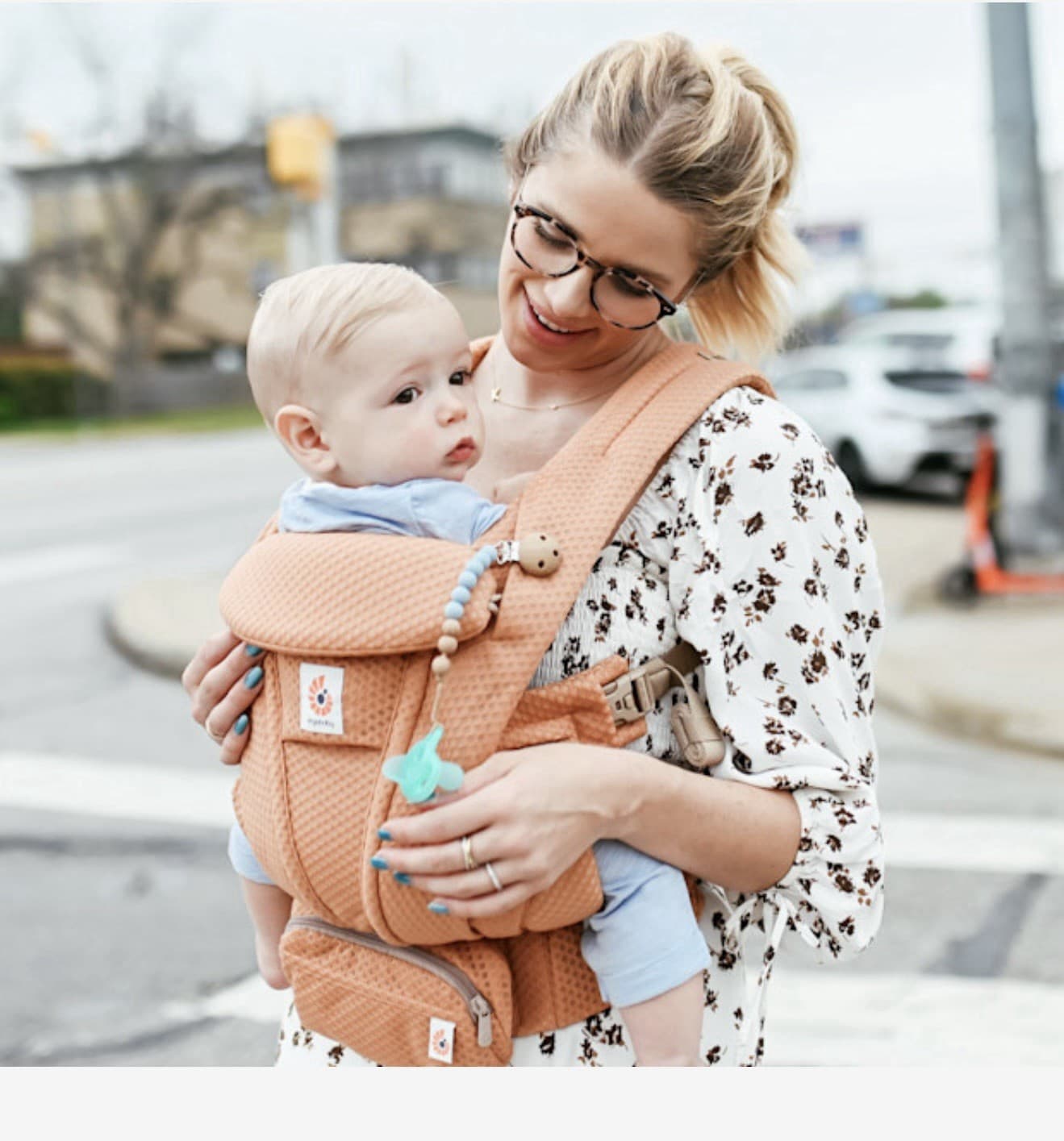 Ergobaby Omni Deluxe Mesh All-in-One Baby Carrier- Crayon Clay - Limited Edition 4