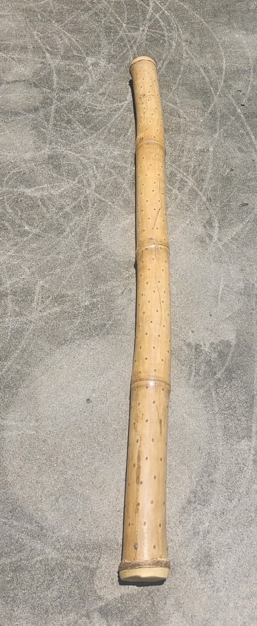 Large Handmade Rainstick 62" Bamboo Rainmaker USED SEE PHOTOS  2