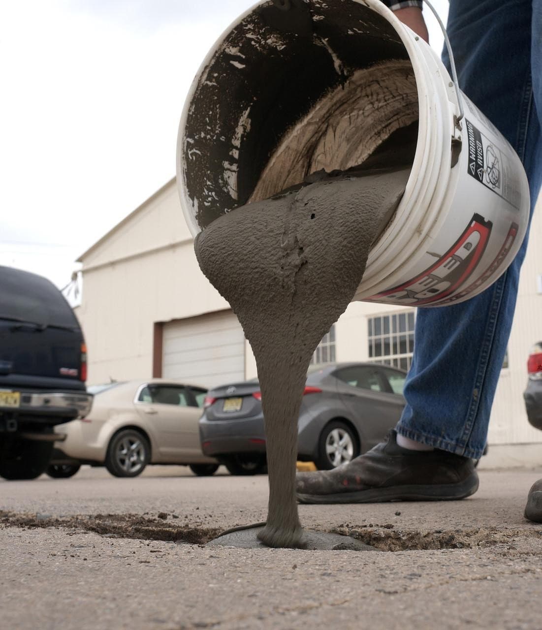 Garon Products HY-SPEED™ 500-Concrete Patch | 3X Strength of Concrete | 5-Gal 4