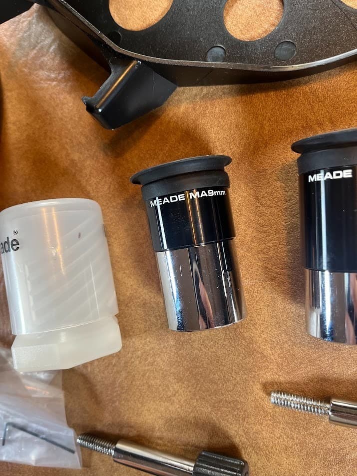 Meade ETX-70AT Digital Telescope Autostar Computer Controller MA9 Tested Works 6