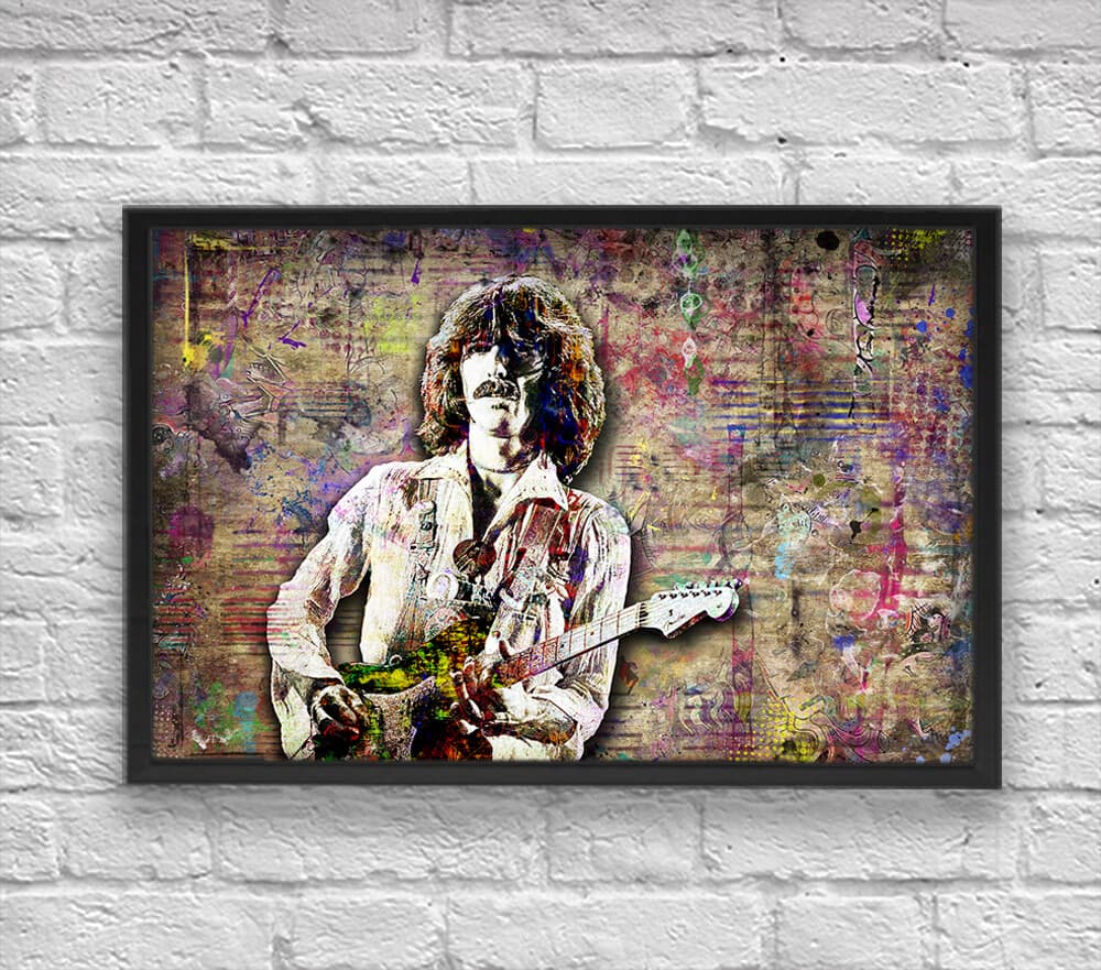 George Harrison 20x30in Poster GEORGE HARRISON THE BEATLES 20x30inch Free Ship 5