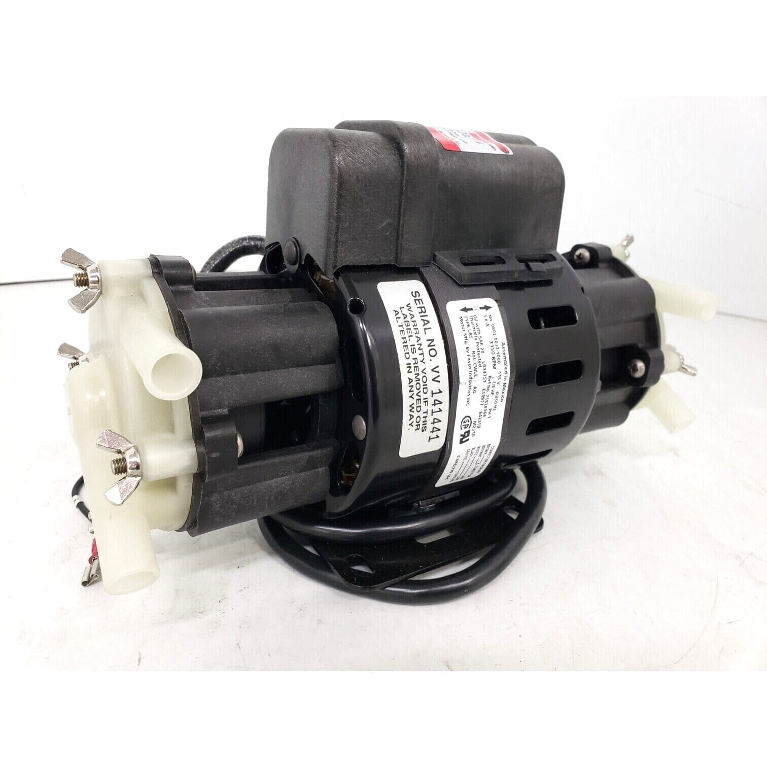 March Pumps 802 Dual Head Magnetic Drive Pump 0802-0072-1000 (115V) 2