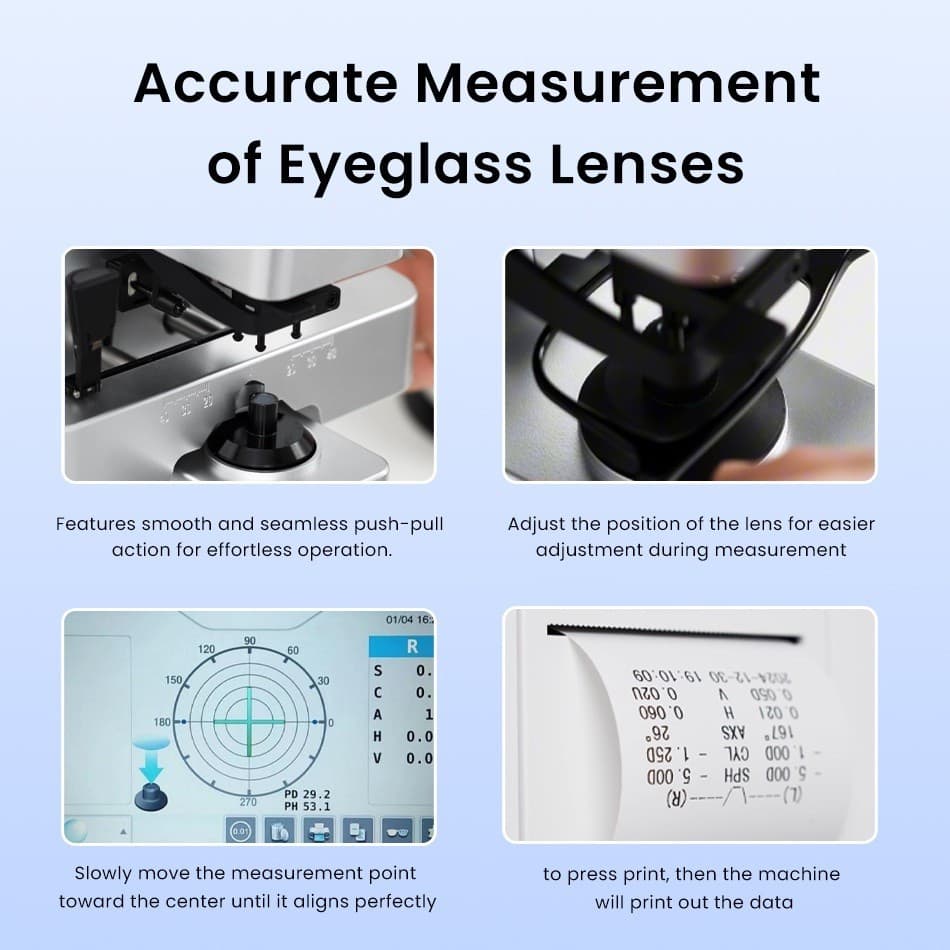 Auto Lensometer Optical Focimeter Ophthalmic Equipment Lm-900 2