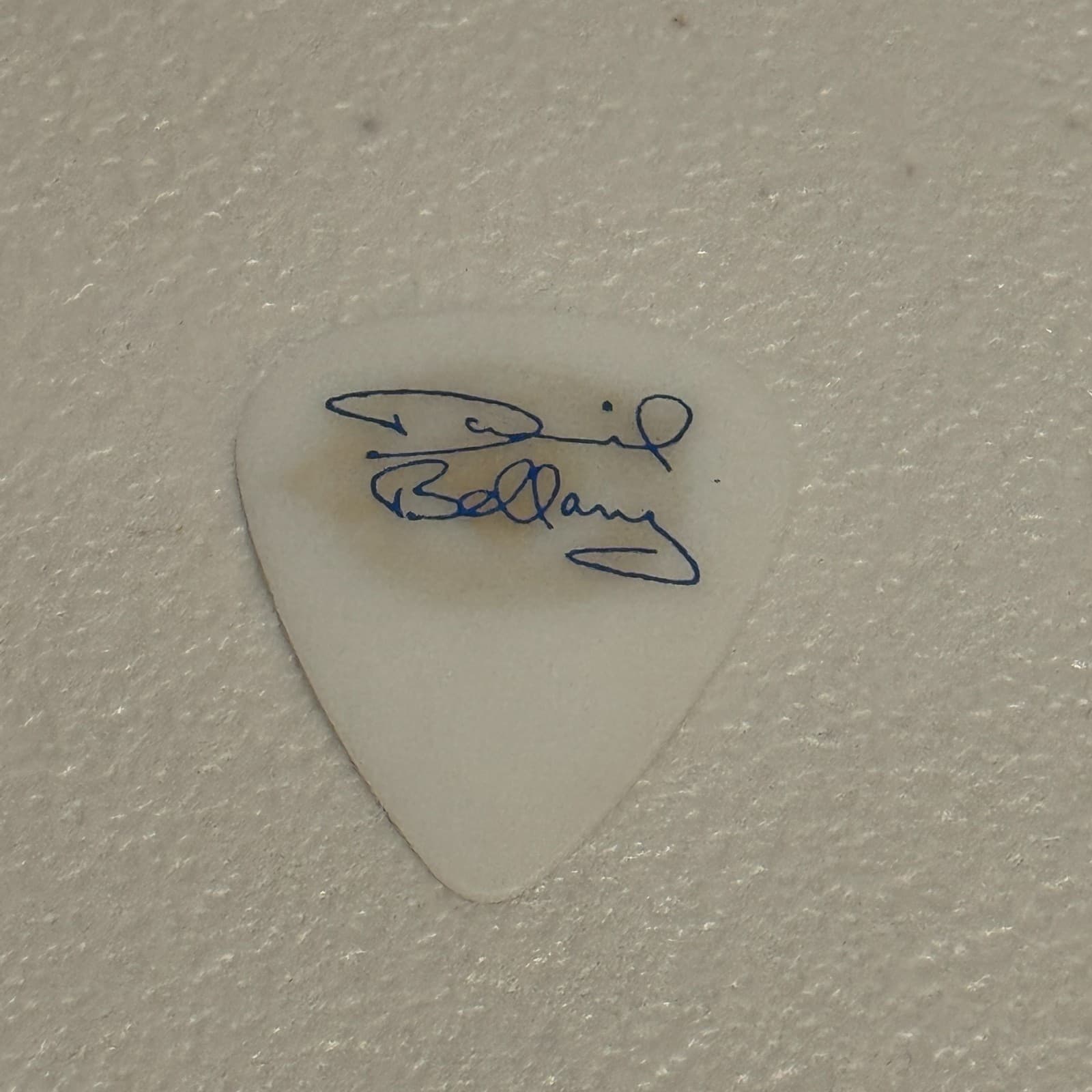 Bellamy Brothers David Bellamy Signature Guitar Pick 1980s Tour Stage Plectrum 2