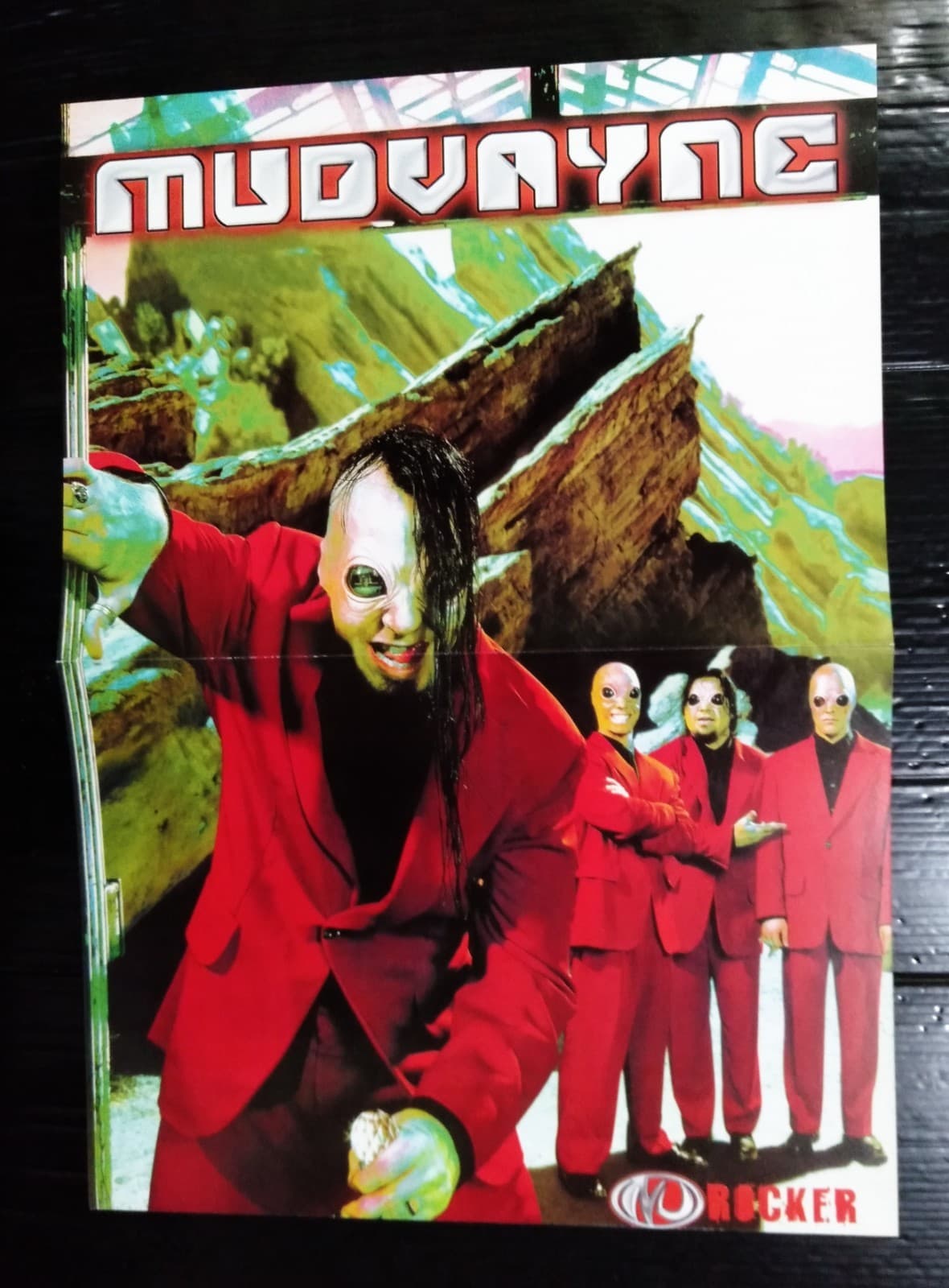 Mudvayne Audioslave Vintage Thailand ONLY 1 PINUP MEGA RARE!!!