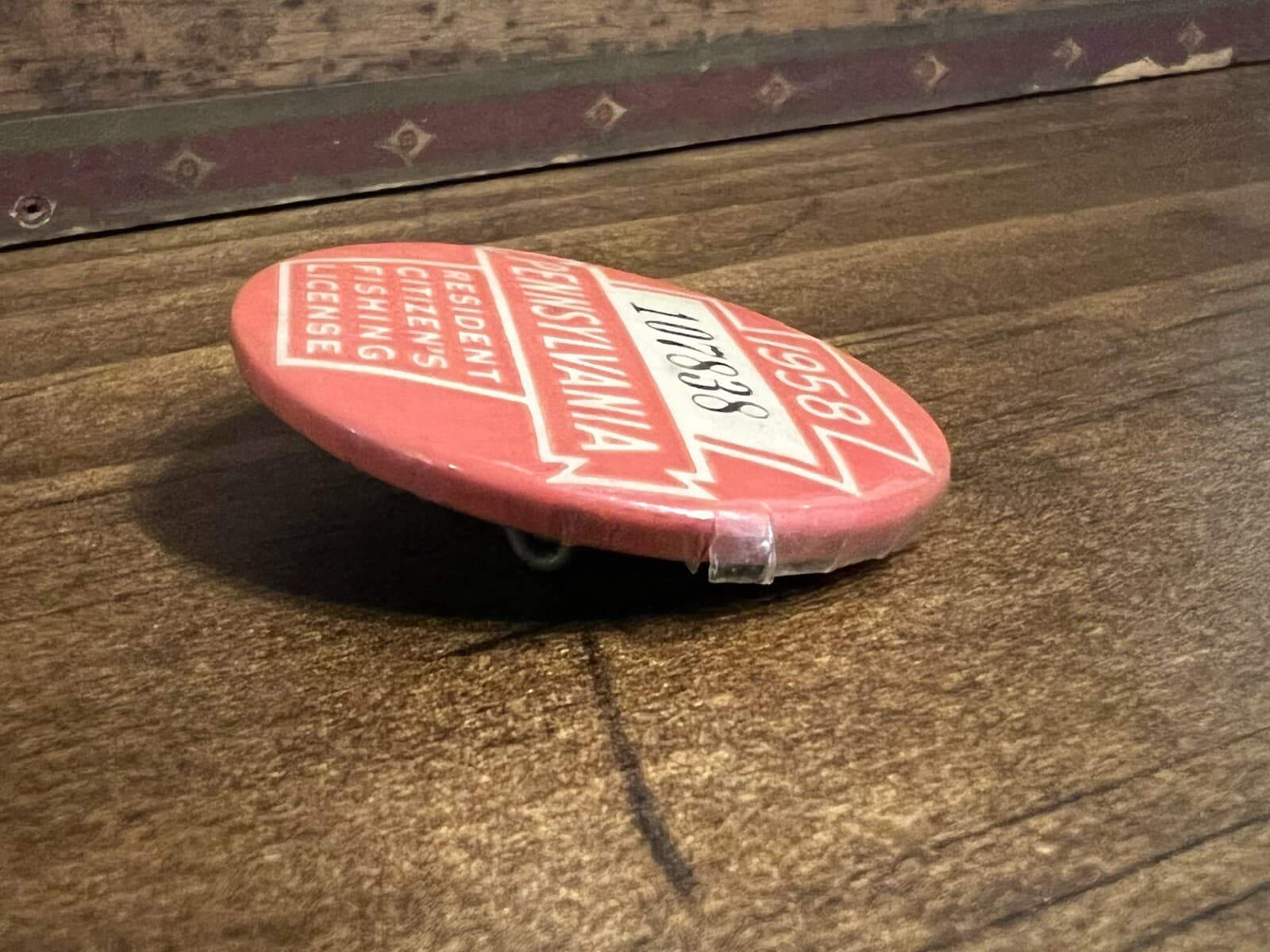 1958 PENNSYLVANIA PA. RESIDENT FISHING LICENSE, VINTAGE 5