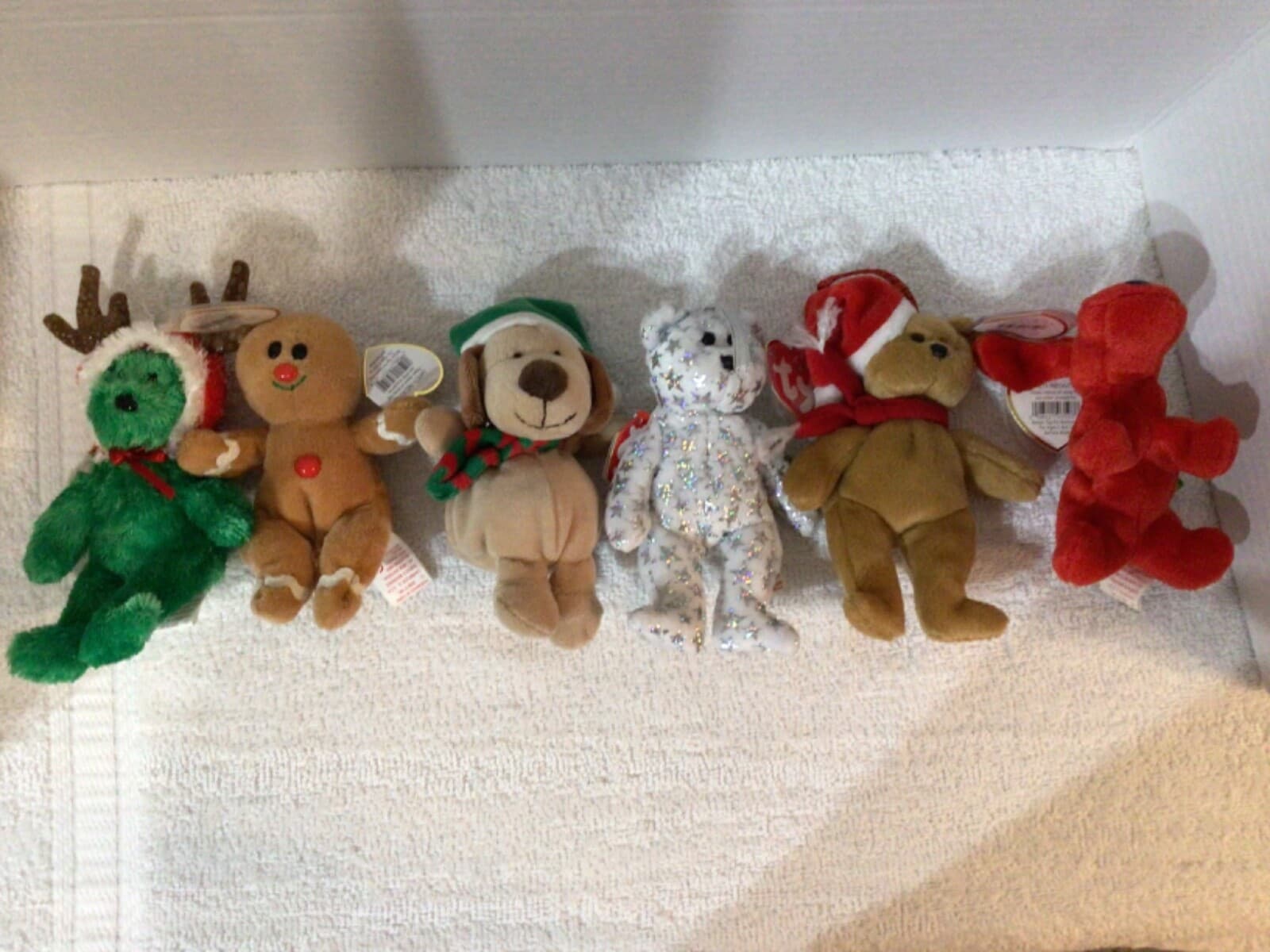 Ty Jingle Beanies Lot 4