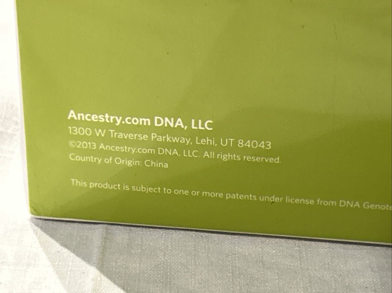 Ancestry DNA Genetic Testing Genealogy Family Tree Test Kit 3