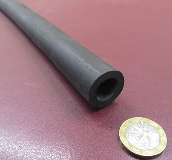 Neoprene Tube Black 75A 1.0" OD x 5/8" ID x 3/16" Wall x 36" Length 2