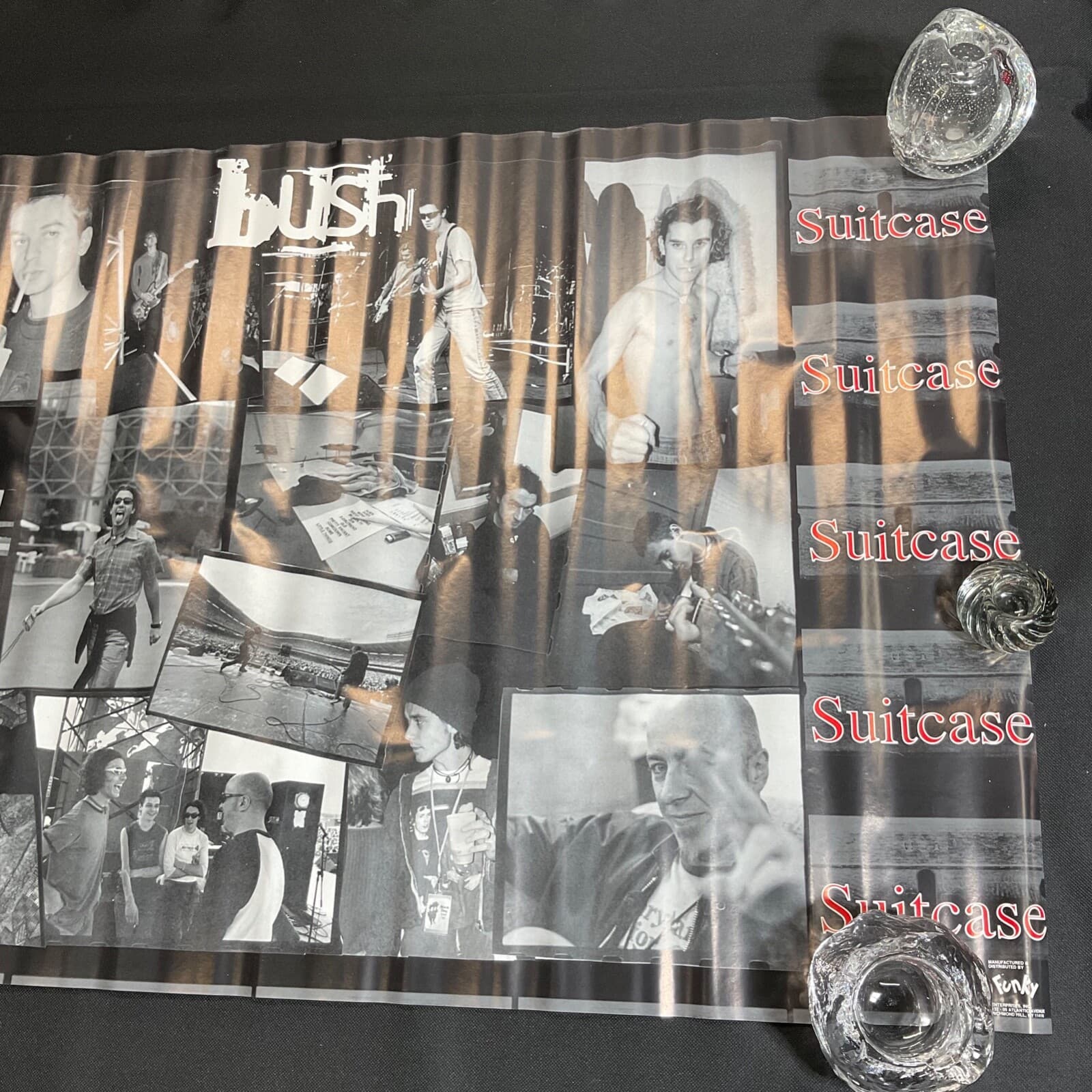 Bush Razor Blade Suitcase 1996 Original Poster 22x34" NOS SEALED P46 6