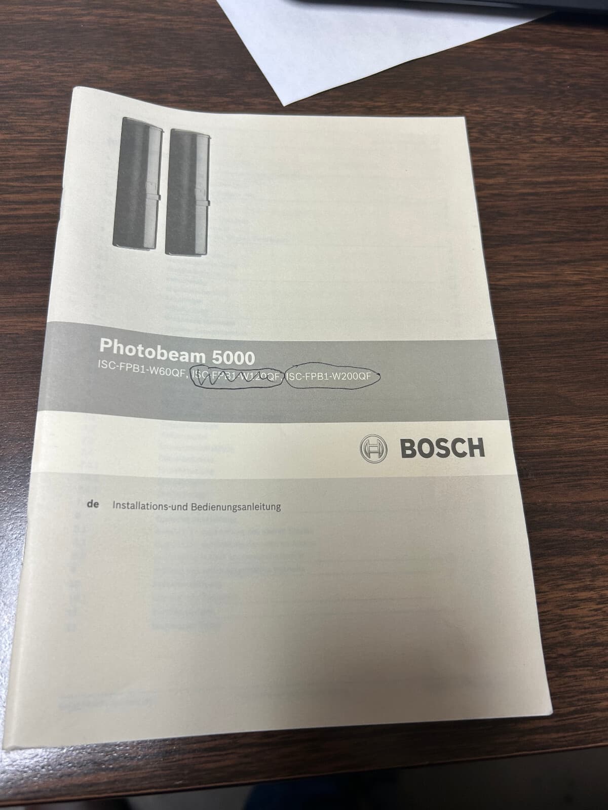 Bosch ISC-FPB1-W200QF 1 Channel Quad-Beam Photoelectric Detector 4