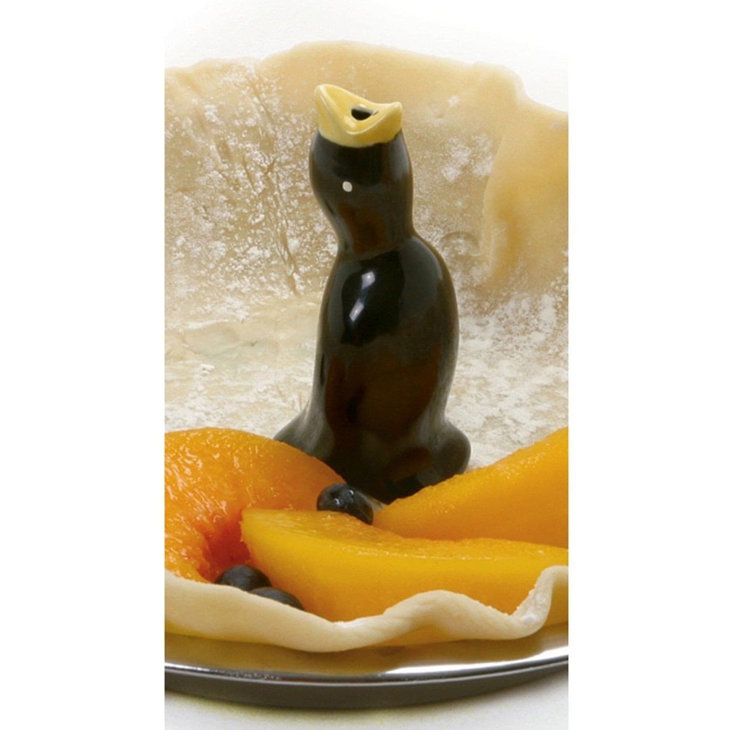 Norpro Oven Safe Ceramic Pie Bird Steam Vent Tool Stop Bubbling Over (4-Pack) 3