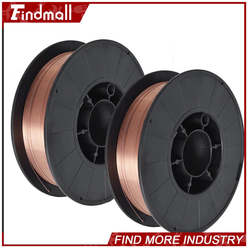 Findmall Welding Wire ER70S-6 0.030" 0.035" Mild Steel MIG Welding Wire Spool
