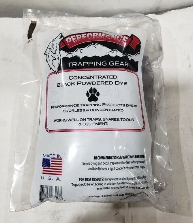 Black Trap Dye by Performance Trapping Gear Concentrated Black Dye logwood 