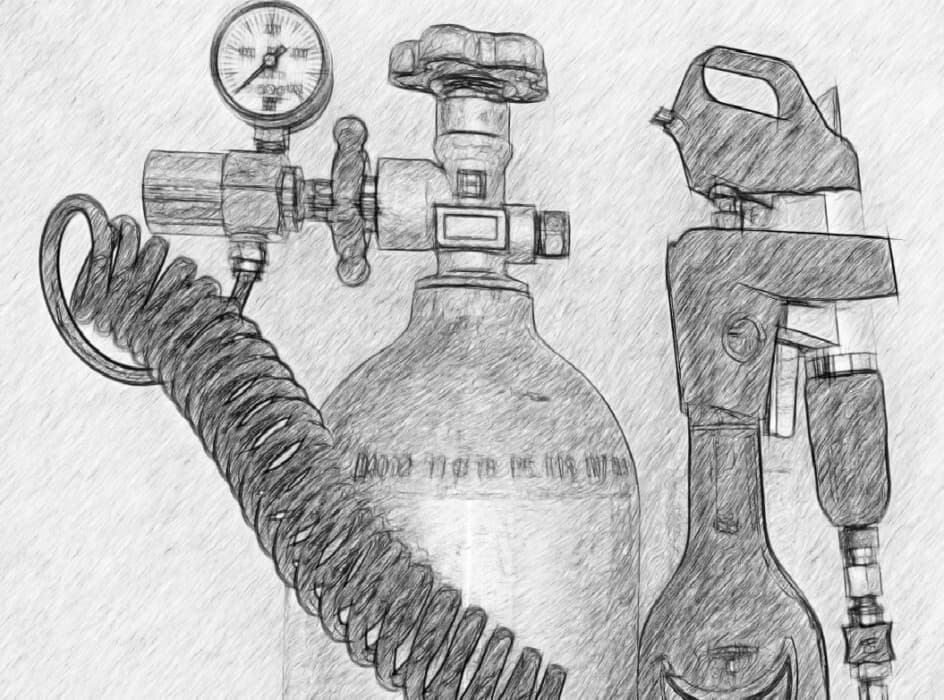 Argon Wine Adapter w/ 175 PSI Regulator, 5 FT  Tubing and Slide Check Valve  2