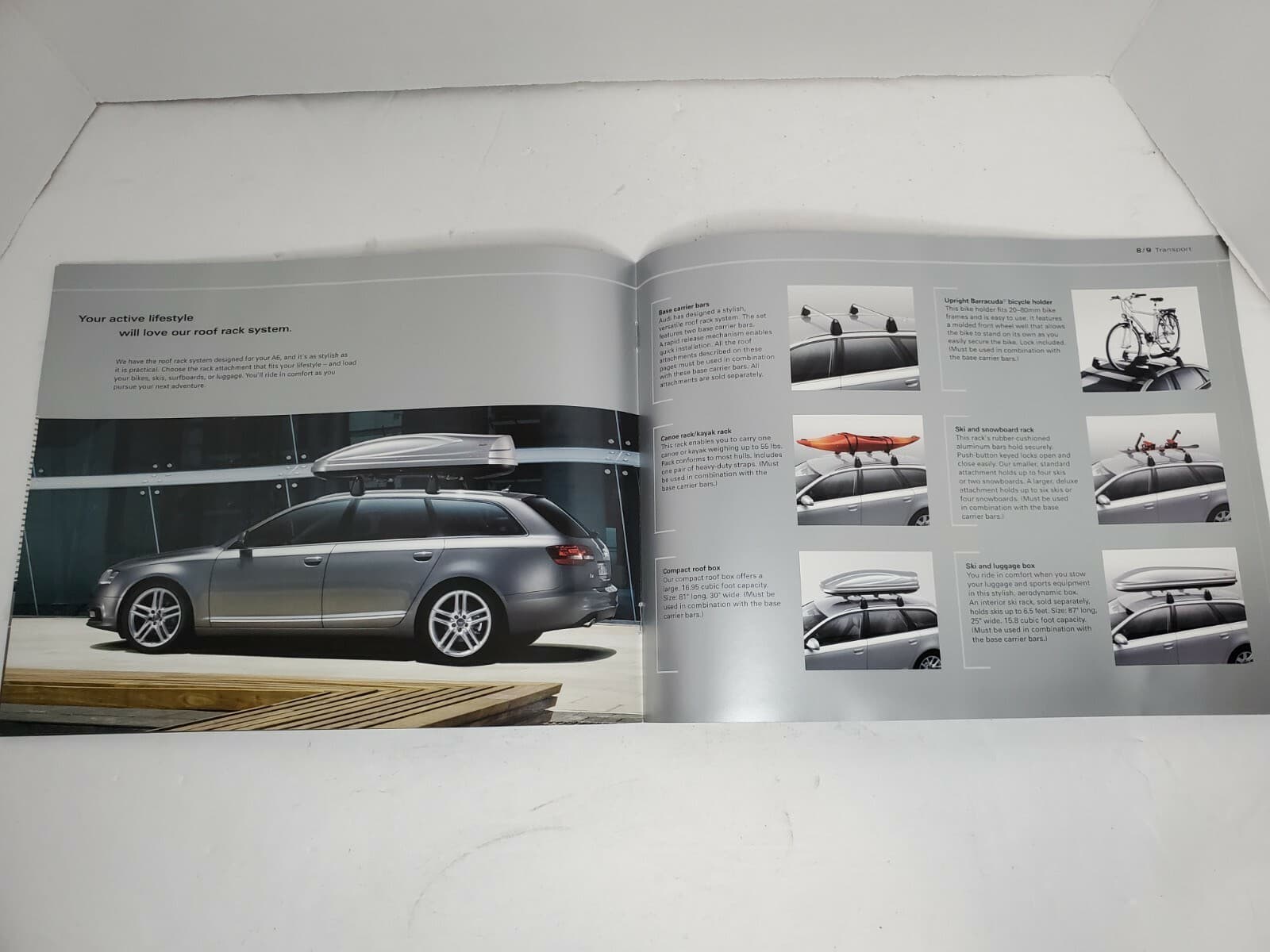 Official 2009 Audi A6  Accessories Brochure 3